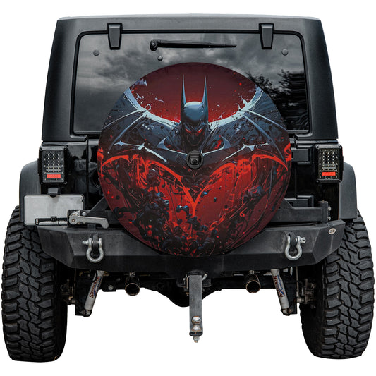 DC Batman Spare Tire Cover – Premium Waterproof UV Resistant Protector