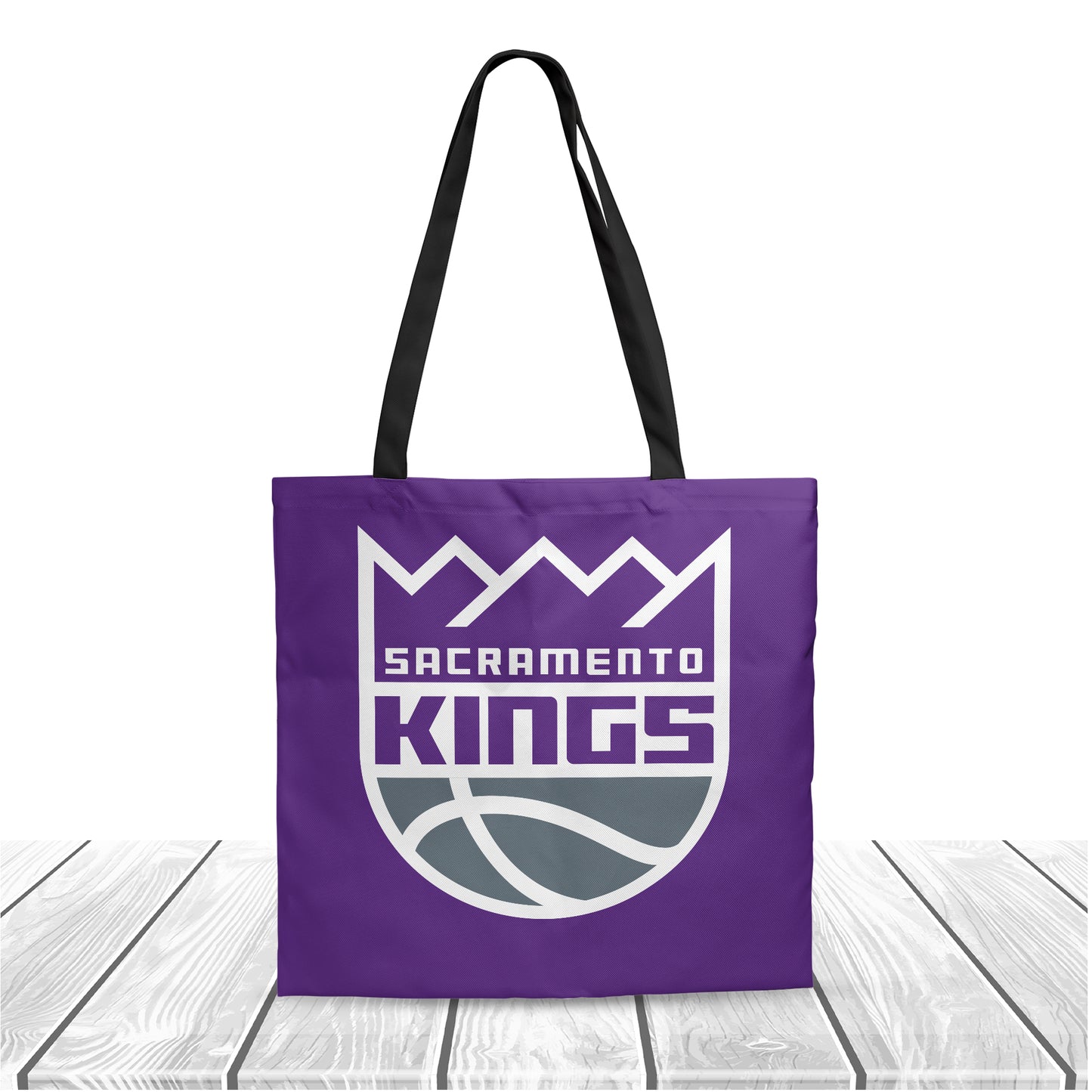NBA Sacramento Kings Fans Polyester Canvas Tote Bag – Durable and Stylish