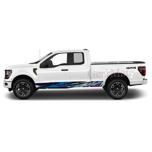 Sport BP Rocker Panel Graphic Decal Kit (Left & Right Sides) - High Quality Vinyl for Trucks & SUVs
