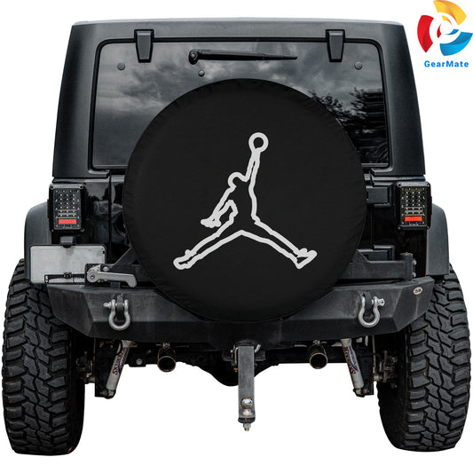 Air Jordan Spare Tire Cover – Premium Waterproof UV Resistant Protector