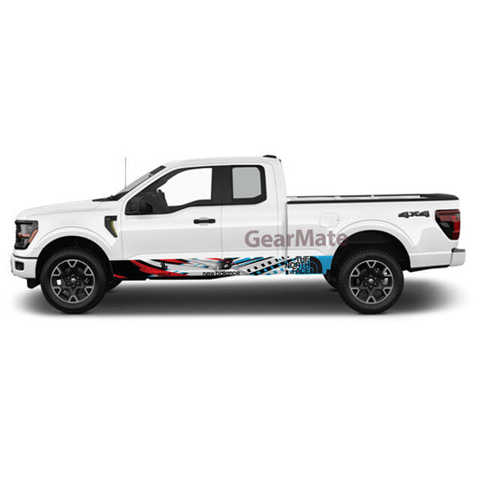 New Balance Fashion Rocker Panel Graphic Decal Kit (Left & Right Sides) - High Quality Vinyl for Trucks & SUVs