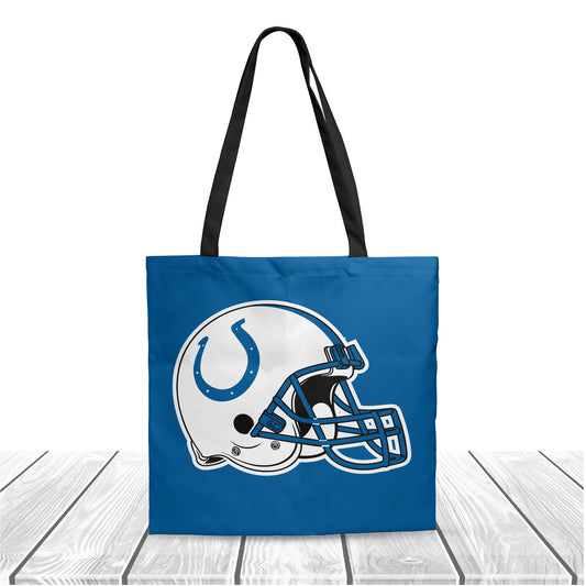 NFL Indianapolis Colts Polyester Canvas Tote Bag – Durable and Stylish