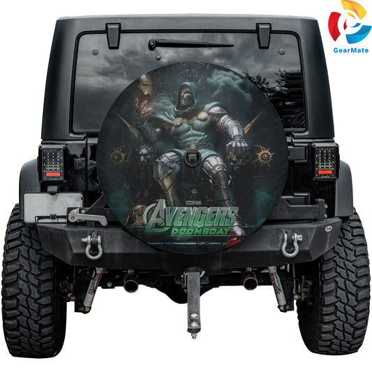 Avengers Dooms Days Marvel Spare Tire Cover – Premium Waterproof UV Resistant Protector