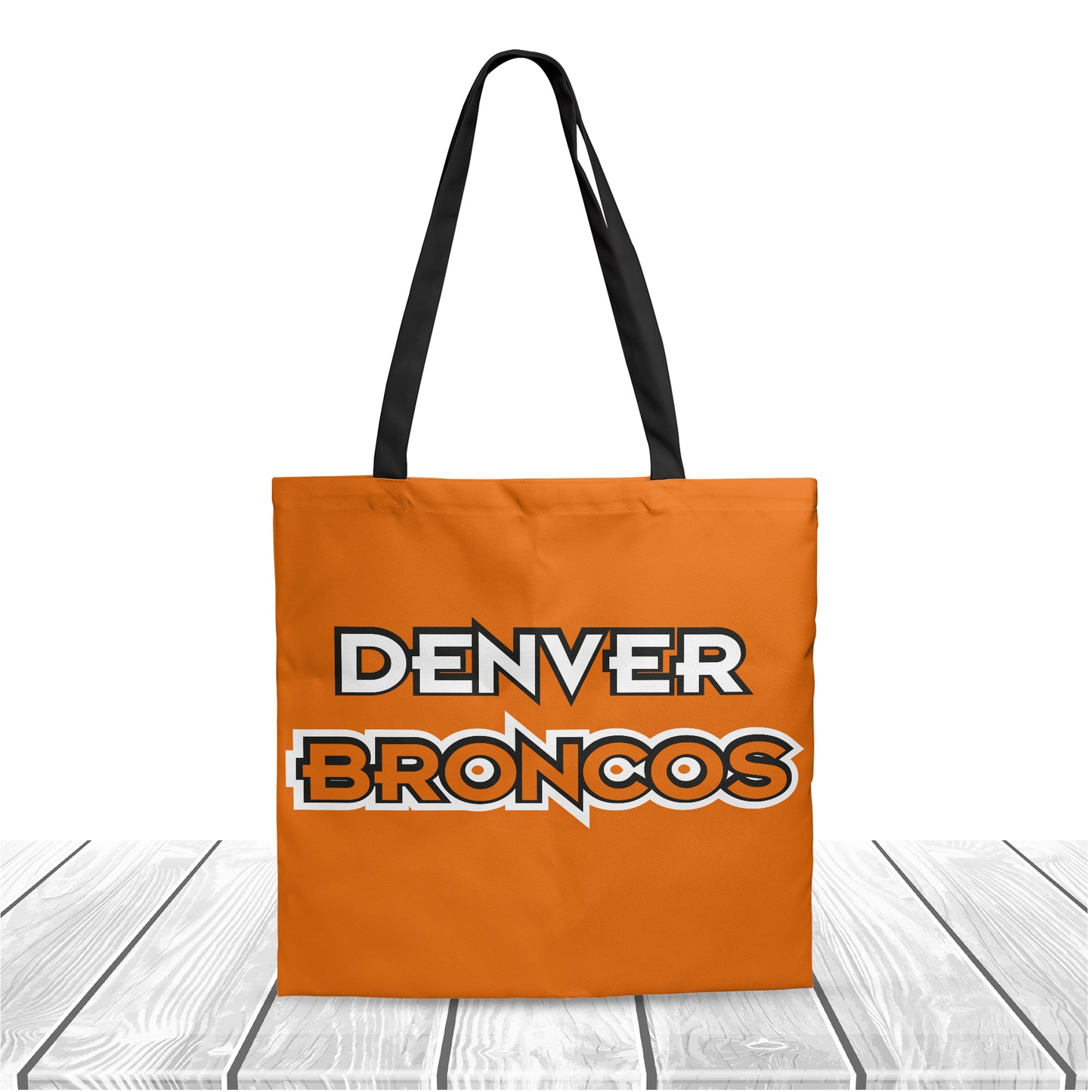 NFL Denver Broncos NFL Fans Polyester Canvas Tote Bag – Durable and Stylish