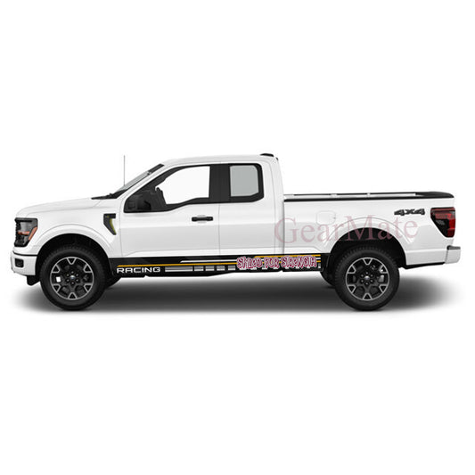 Styled for Strength Rocker Panel Graphic Decal Kit (Left & Right Sides) - High Quality Vinyl for Trucks & SUVs