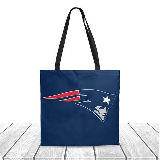 NFL New England Patriots Fan Gear Polyester Canvas Tote Bag – Durable and Stylish