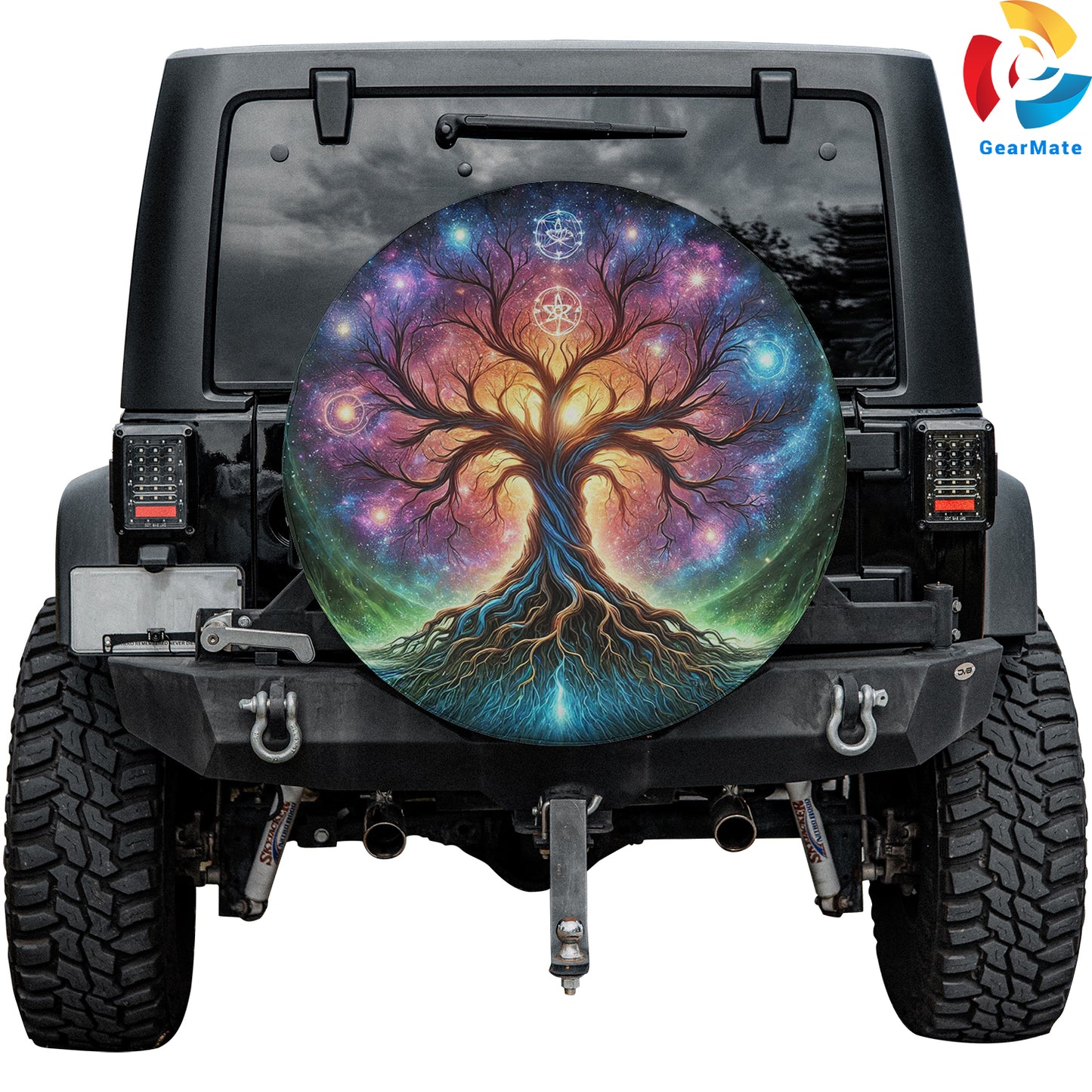 The Tree of Life Spare Tire Cover – Premium Waterproof UV Resistant Protector