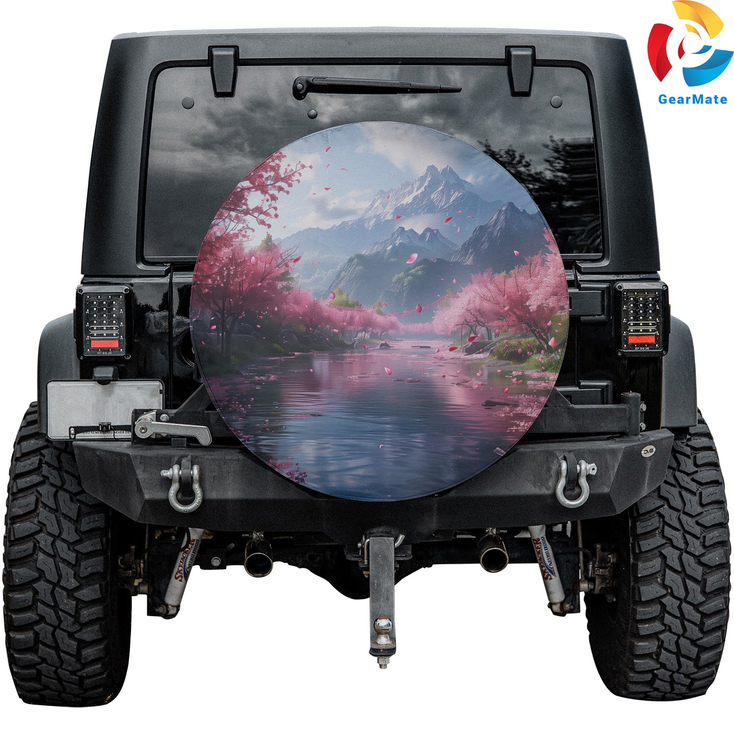 Nature Mountains Scenery Spare Tire Cover – Premium Waterproof UV Resistant Protector
