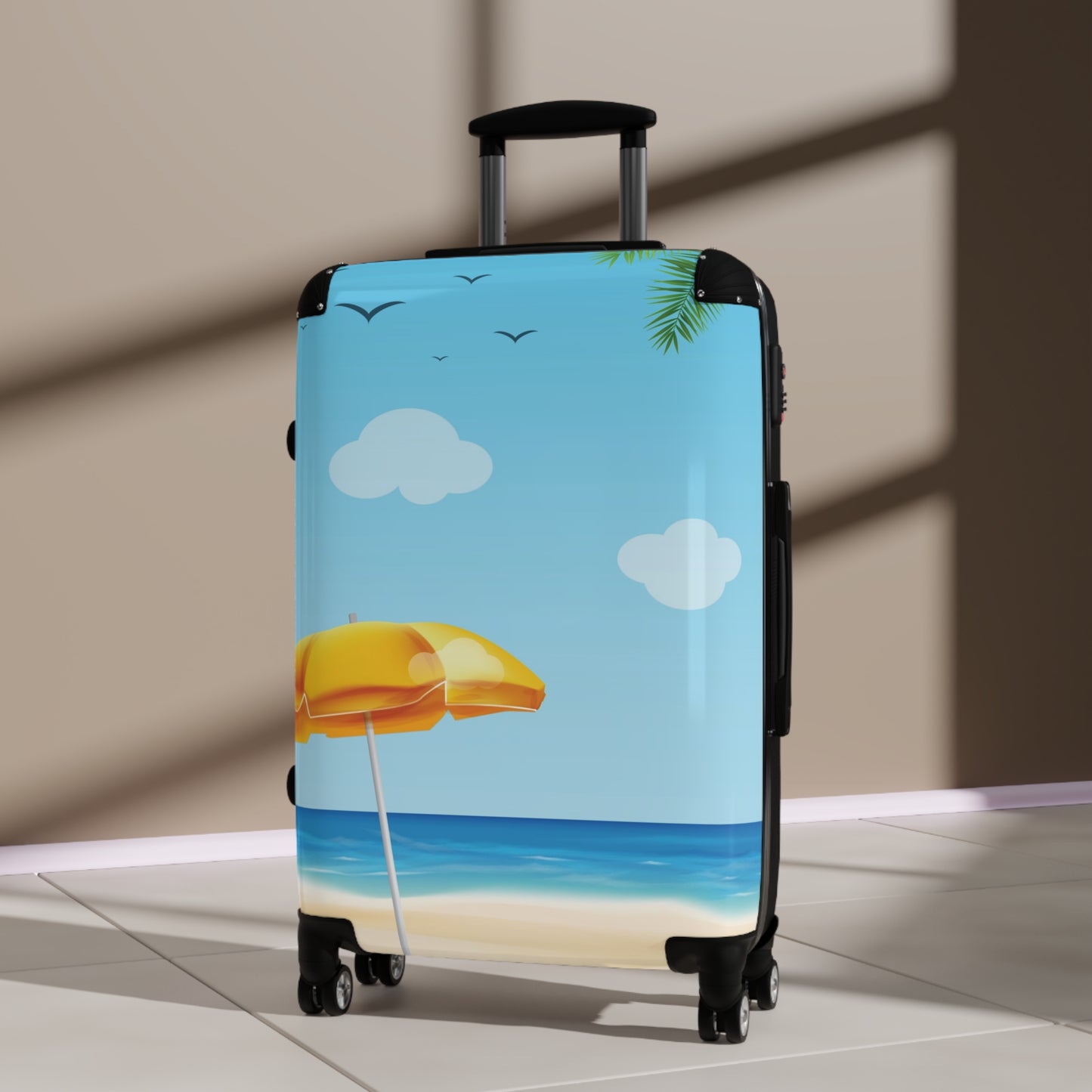 Nature Summer Beach Travel Art Carry-On Suitcase - Stylish Luggage for Travelers