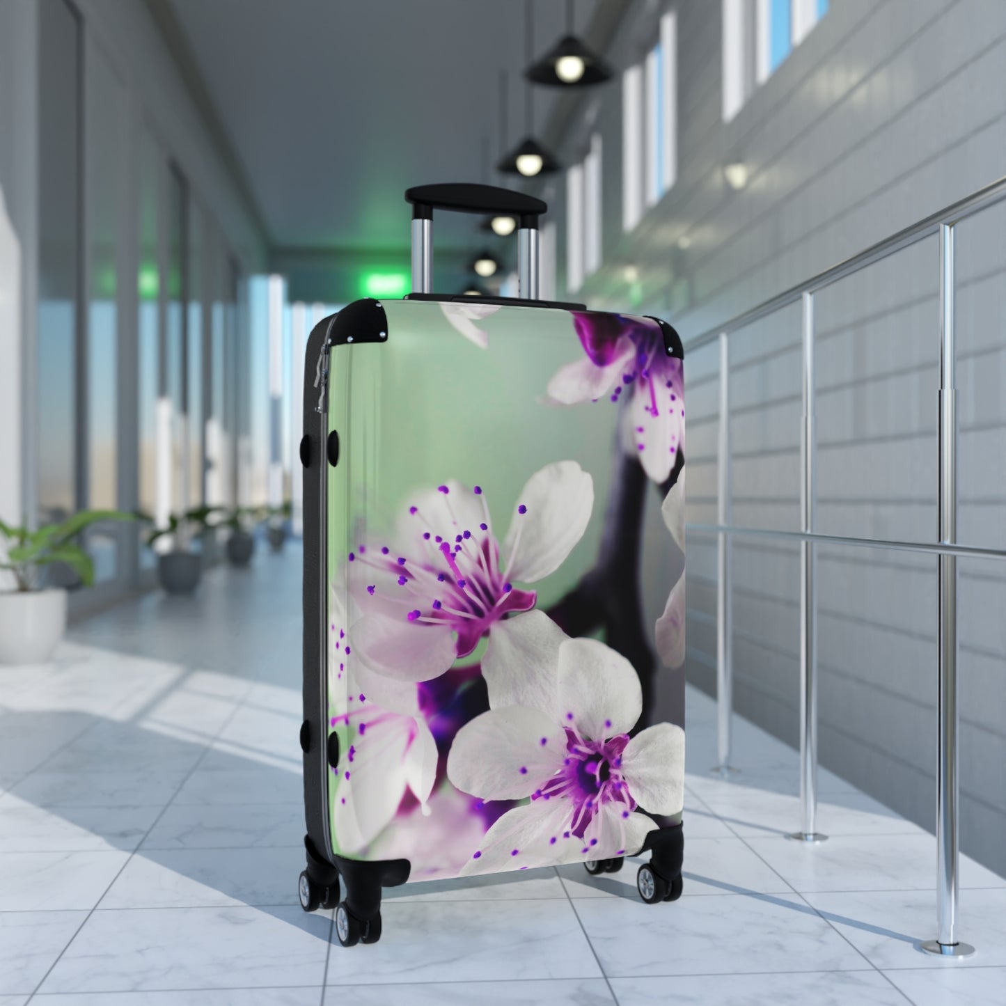 Nature Flowers Floral Petals Beautiful Art Carry-On Suitcase - Stylish Luggage for Travelers