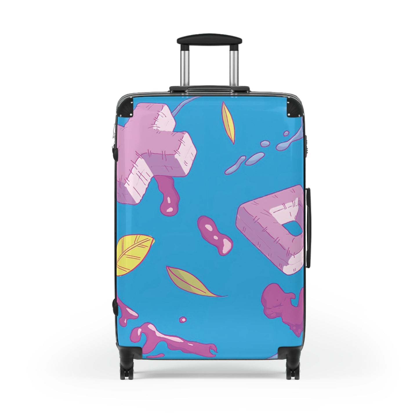 Abstract Playstation Carry-On Suitcase - Stylish Luggage for Travelers