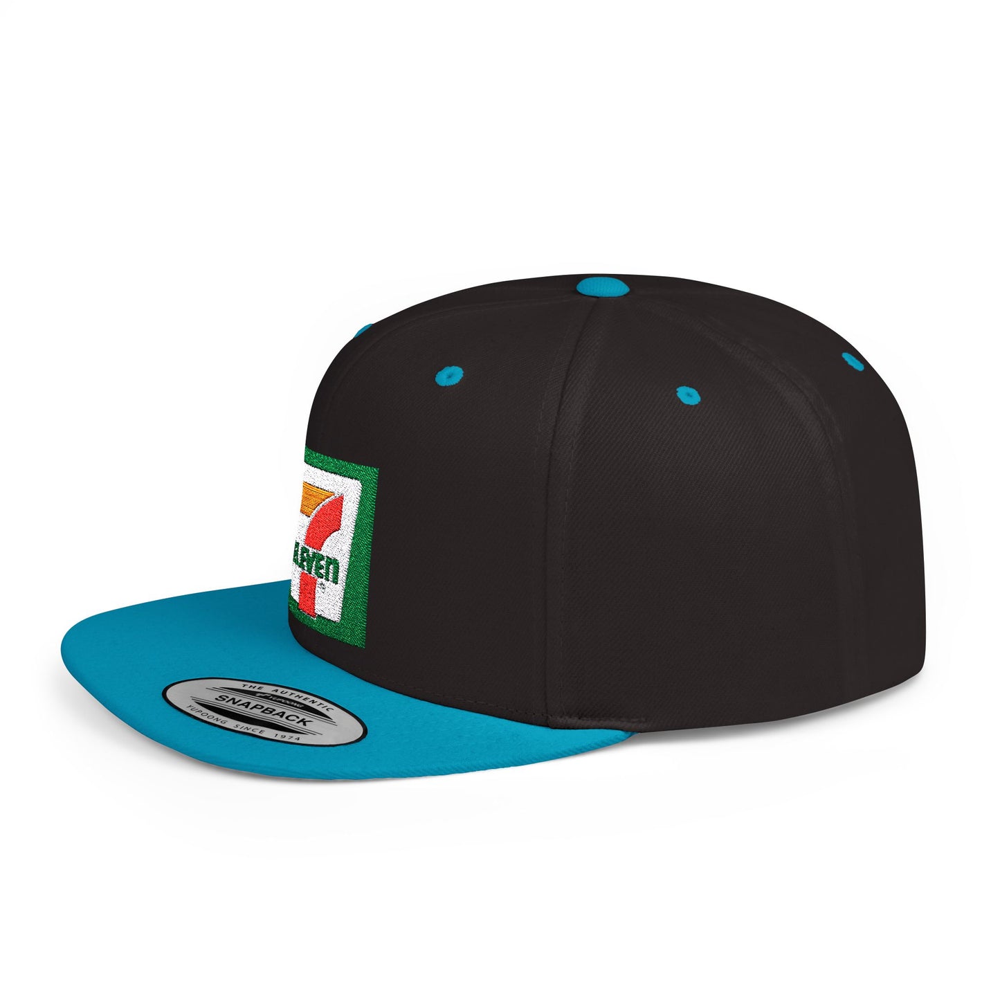 7 Eleven Flat Bill Snapback – Lightweight, Custom Fit, Premium Quality