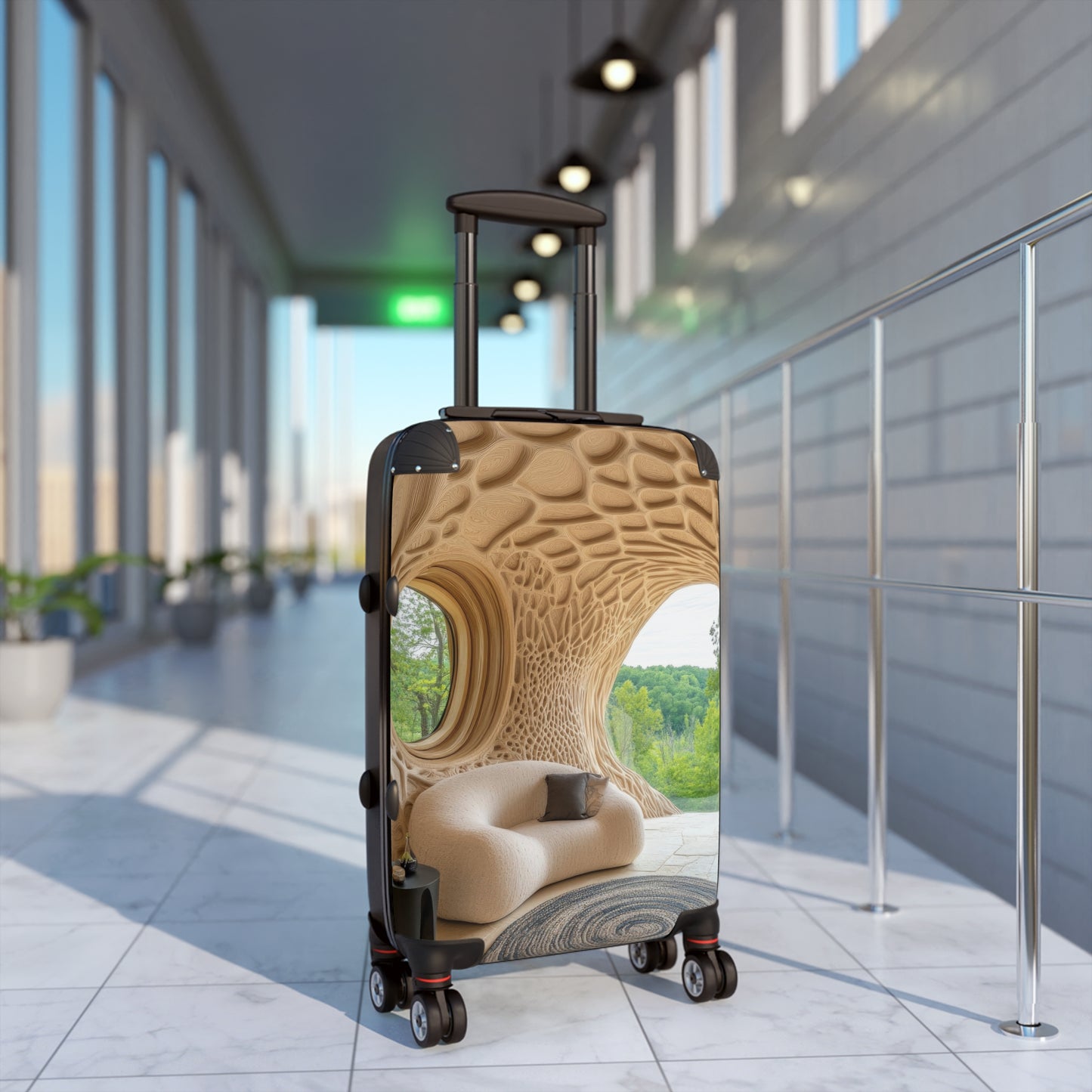 Nature Interior House Art Carry-On Suitcase - Stylish Luggage for Travelers
