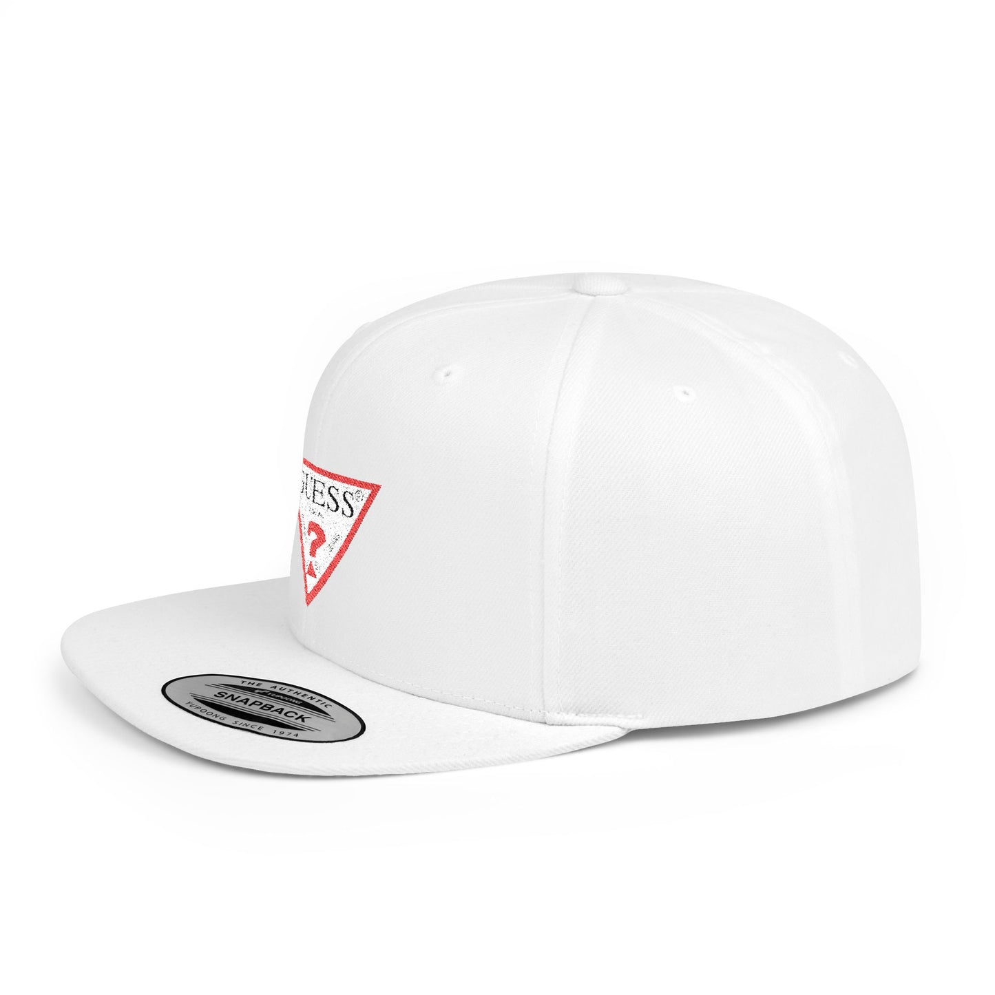 Guess Flat Bill Snapback – Lightweight, Custom Fit, Premium Quality