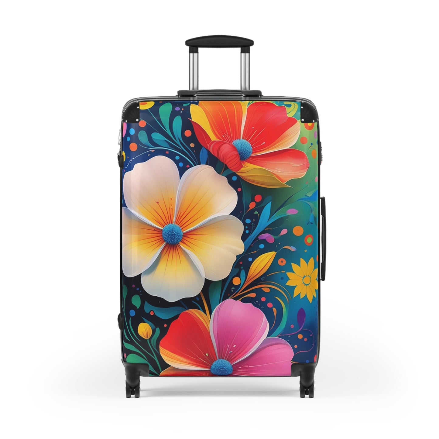 Nature Flowers Floral Spring Flowers Art Carry-On Suitcase - Stylish Luggage for Travelers