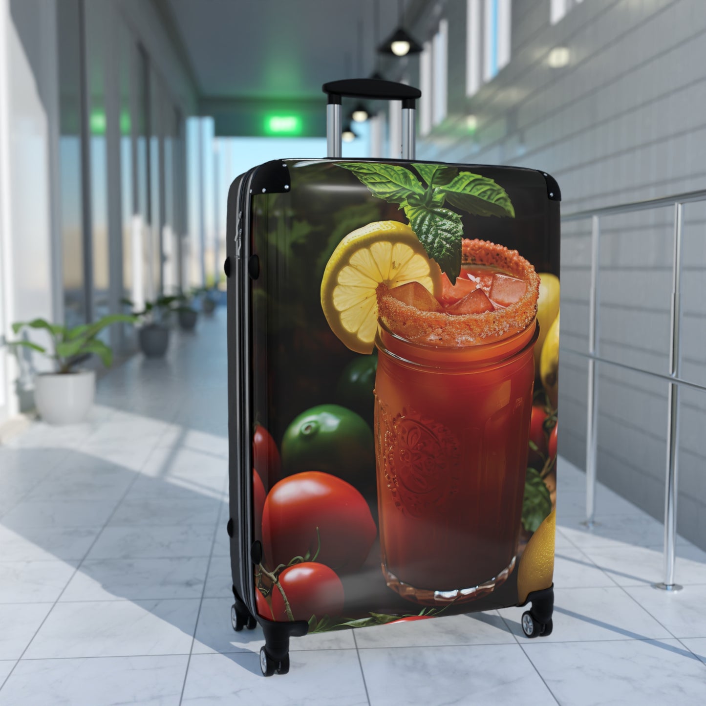 Nature Summer Fruits Drink Carry-On Suitcase - Stylish Luggage for Travelers