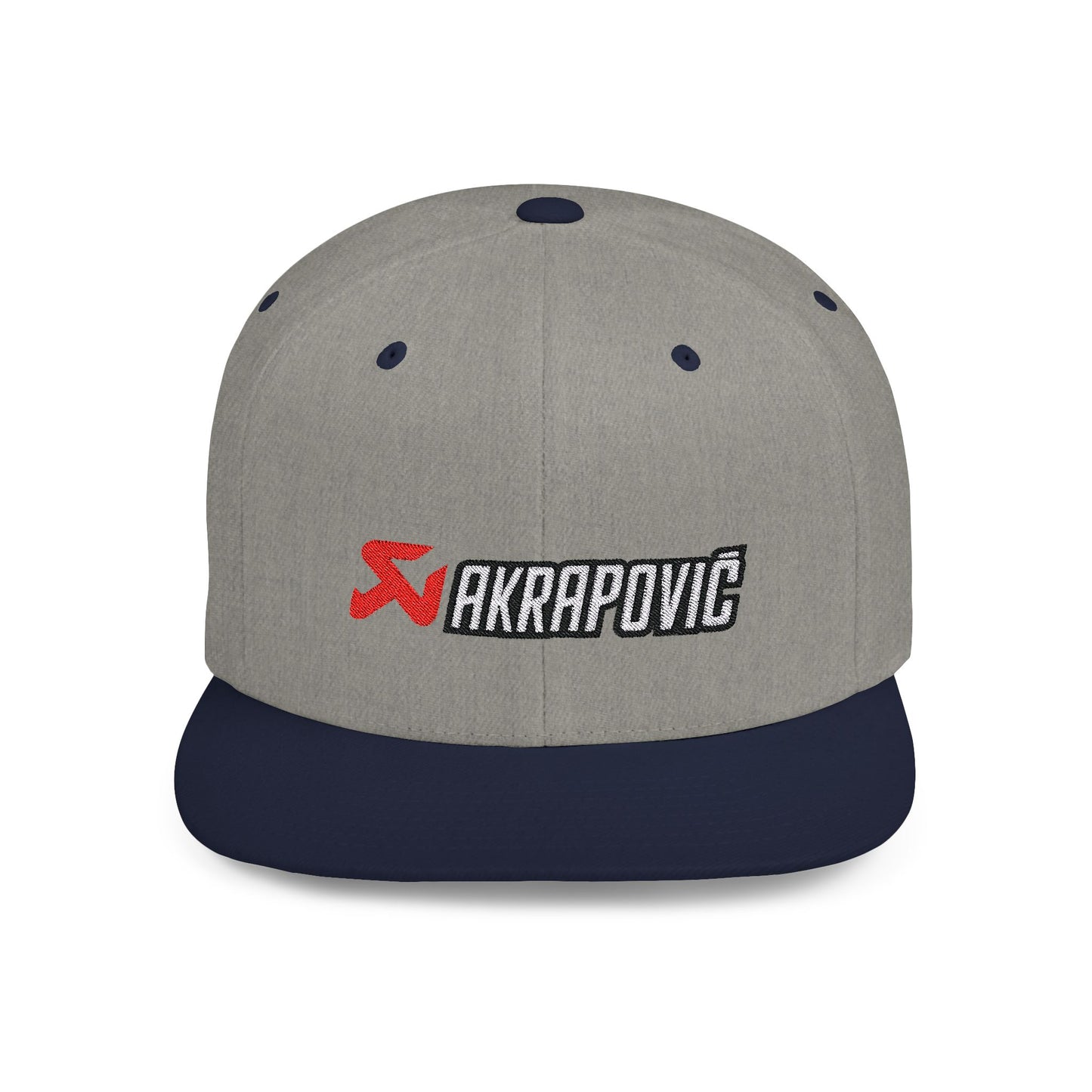 Akrapovič Flat Bill Snapback – Lightweight, Custom Fit, Premium Quality