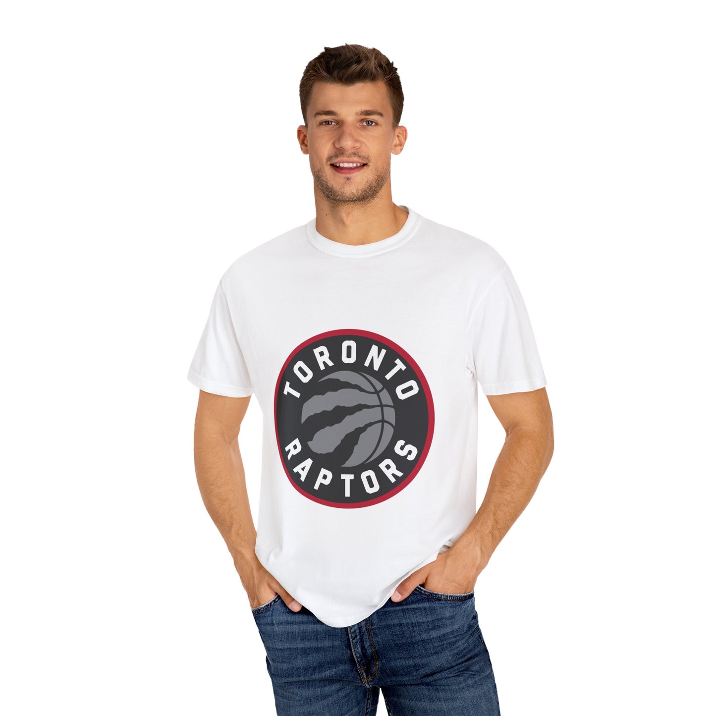 Toronto Raptors Garment-Dyed T-Shirt – Premium Cotton Tee for Customization