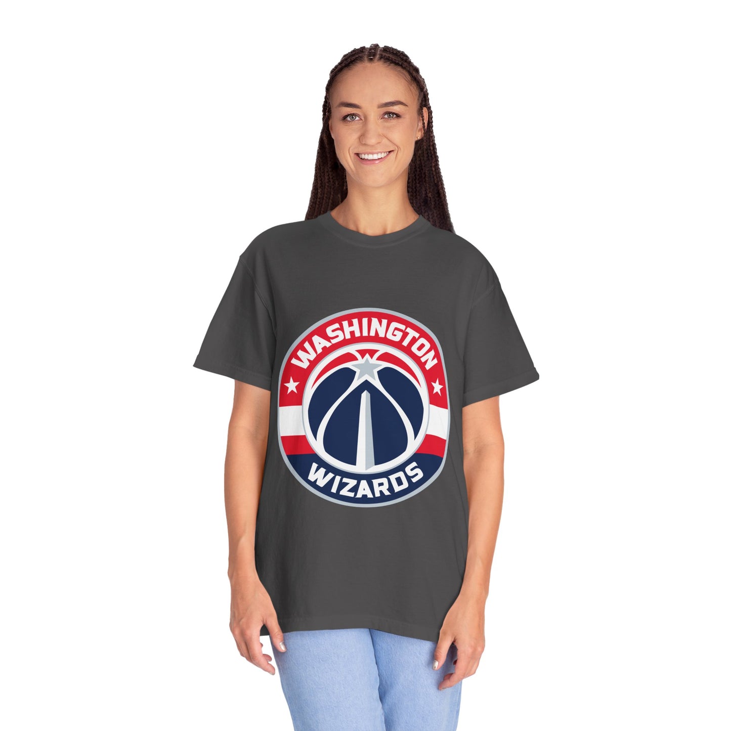 Washington Wizards Strong Garment-Dyed T-Shirt – Premium Cotton Tee for Customization