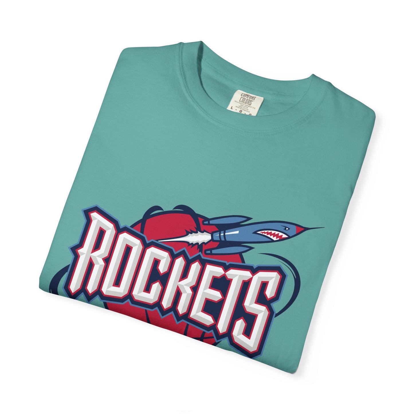 Houston Rockets Game Day Garment-Dyed T-Shirt – Premium Cotton Tee for Customization