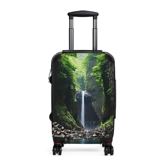 Nature Landscape Behind a Cayon Art Carry-On Suitcase - Stylish Luggage for Travelers