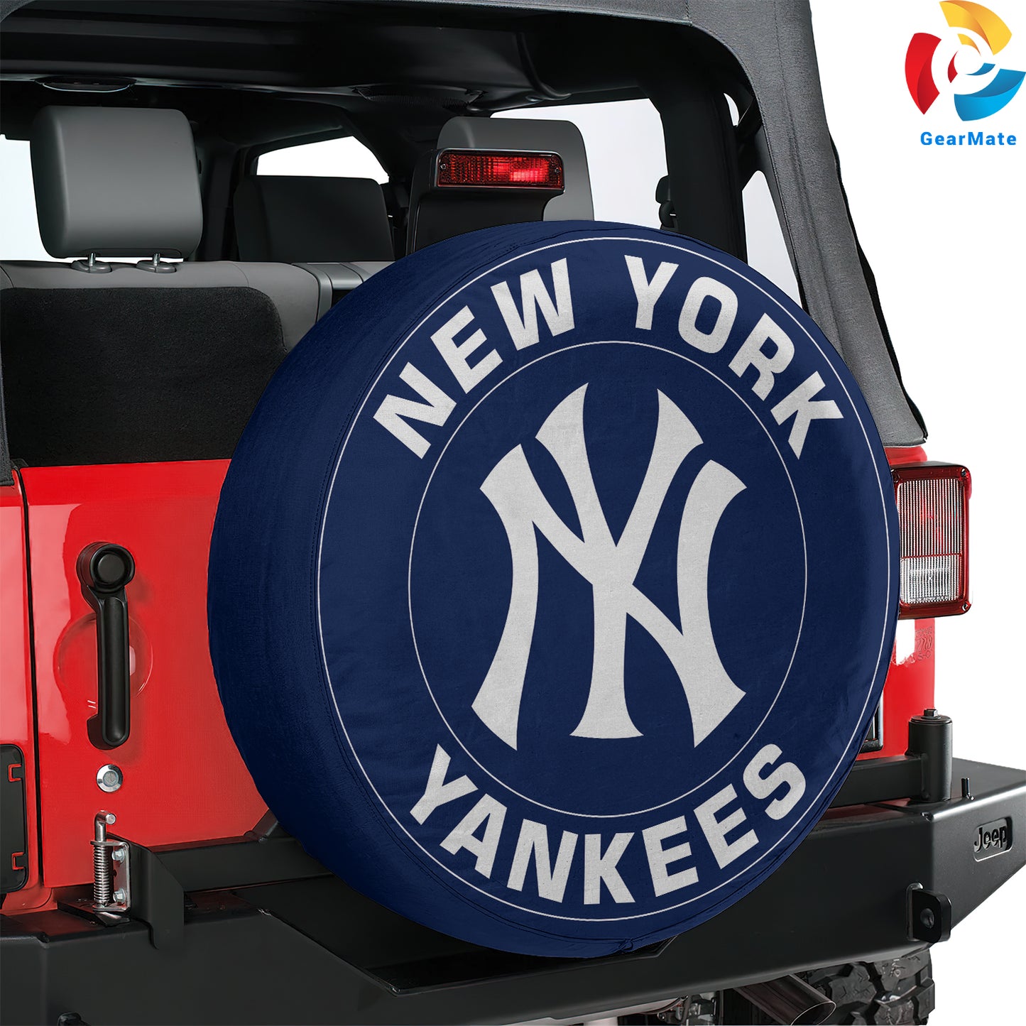 New York Yankees MLB Game Season Spare Tire Cover – Premium Waterproof UV-Resistant Protector