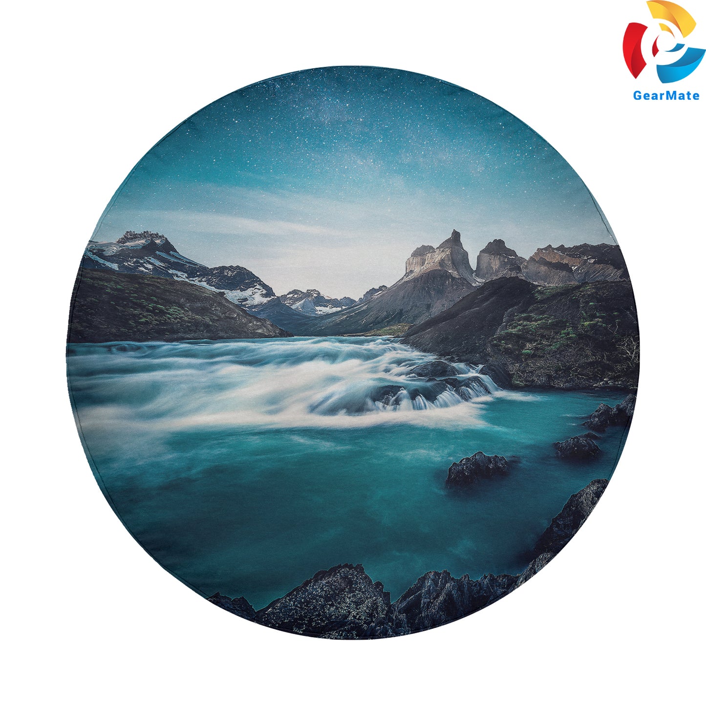 River Water Stream Scenic Spare Tire Cover – Premium Waterproof UV Resistant Protector