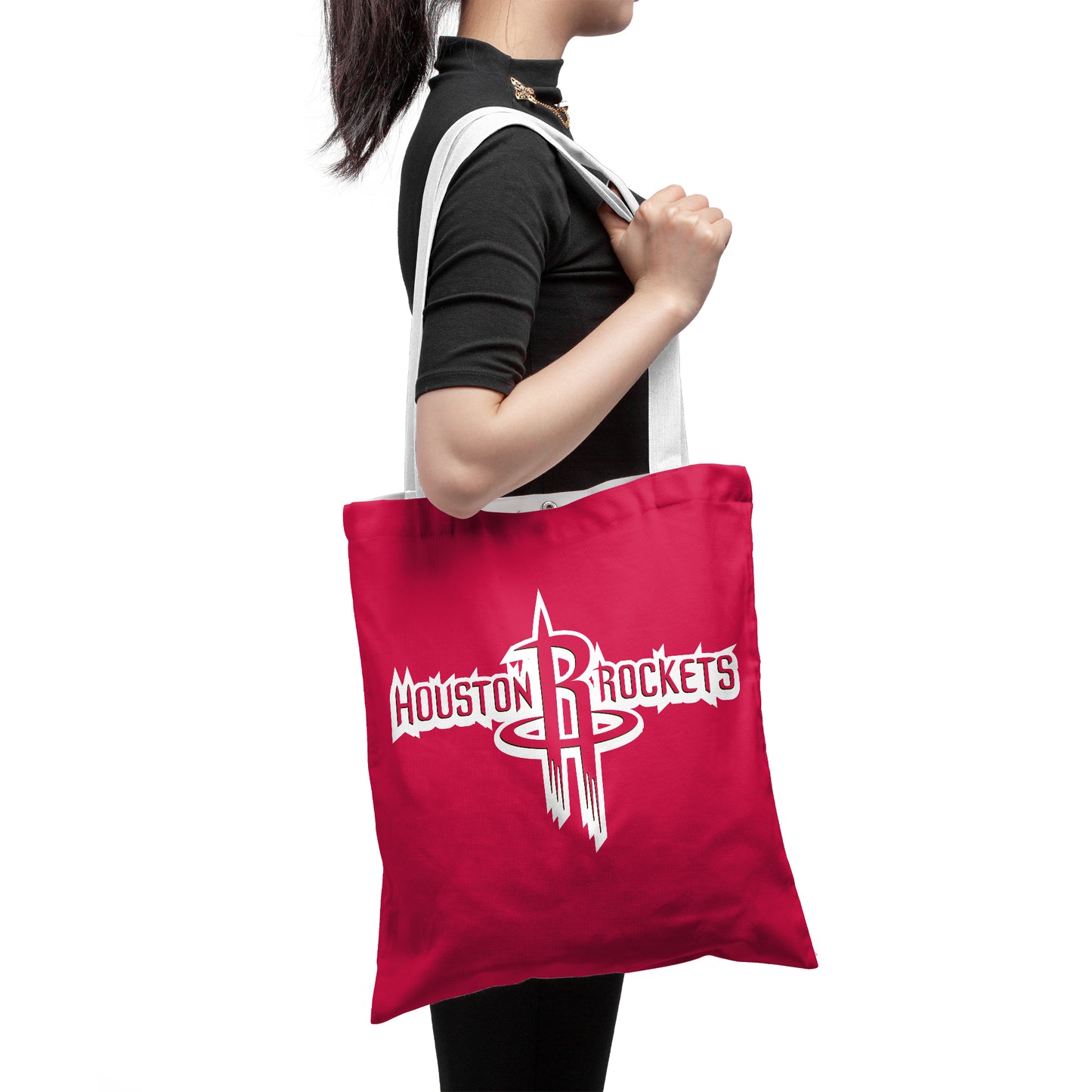 NBA Houston Rockets Finals Polyester Canvas Tote Bag - Durable and Stylish