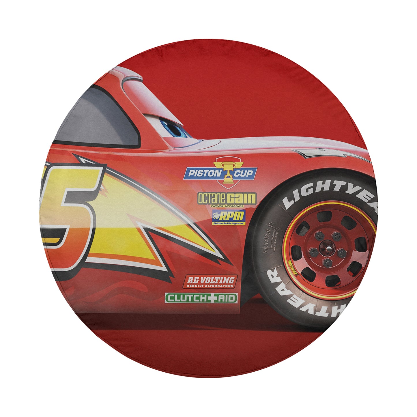 Pixar Cars Disney Spare Tire Cover – Premium Waterproof UV Resistant Protector