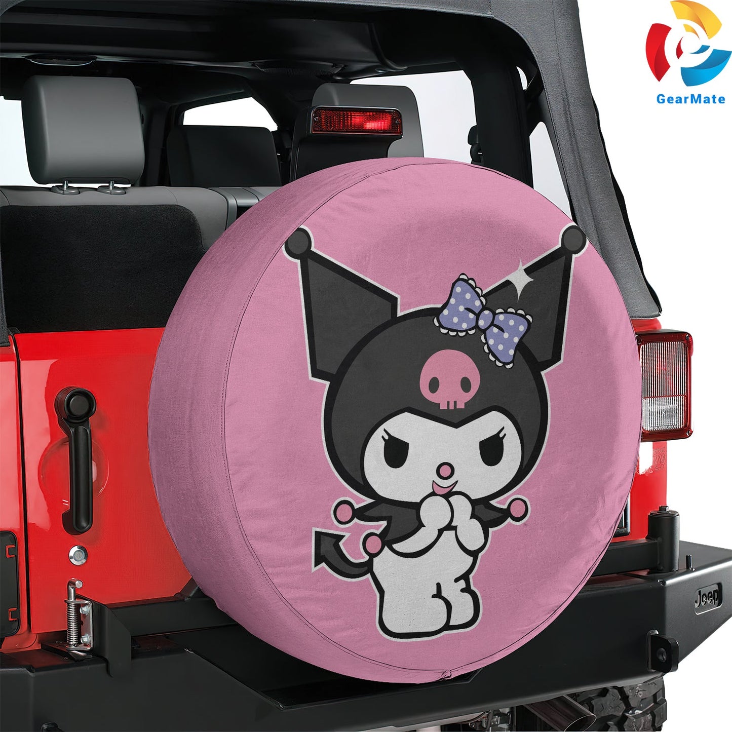 Kuromi Spare Tire Cover – Premium Waterproof UV Resistant Protector