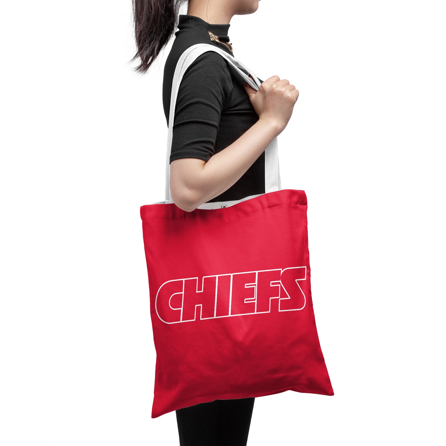 NFL Kansas City Chiefs NFL Nation Polyester Canvas Tote Bag – Durable and Stylish