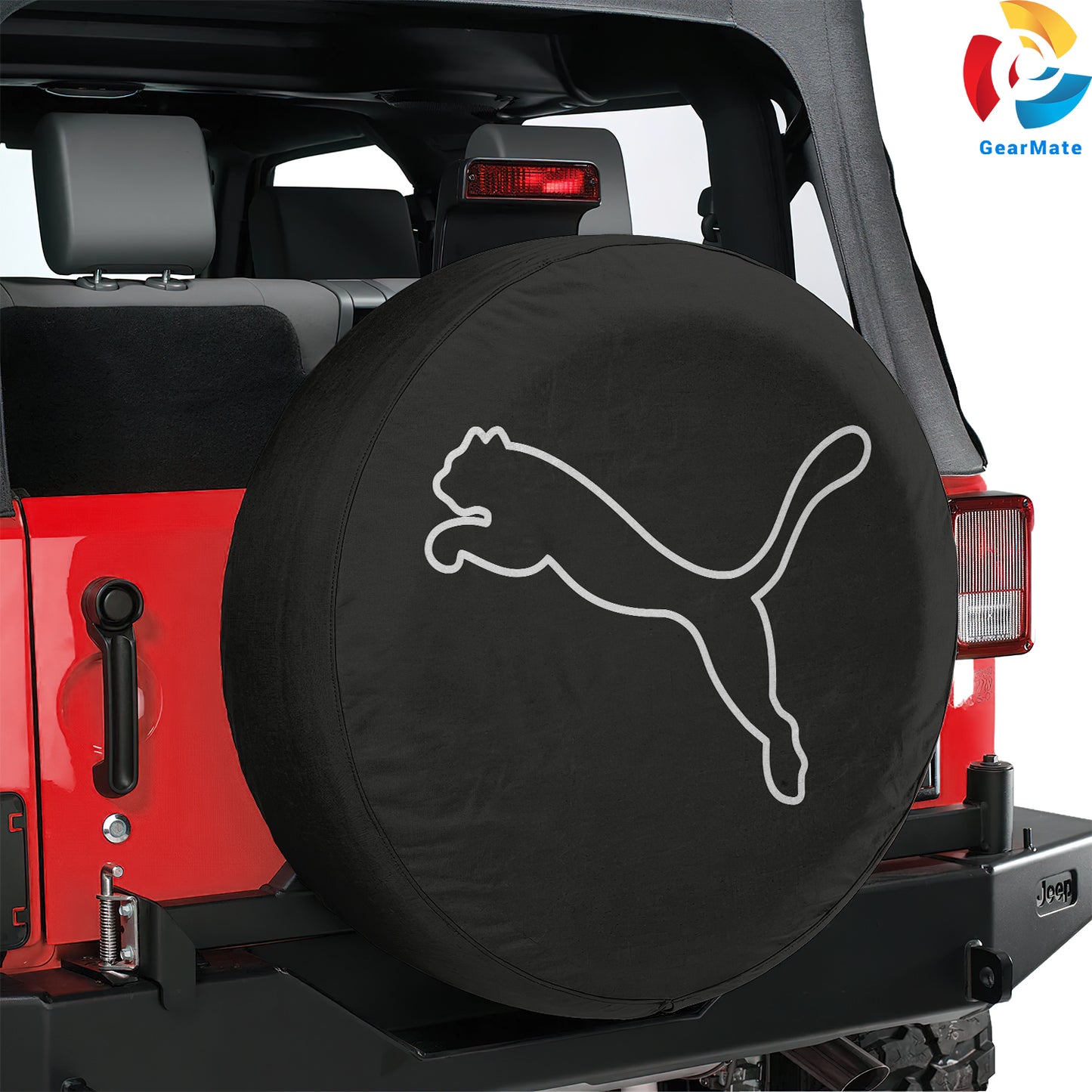 Puma Spare Tire Cover – Premium Waterproof UV Resistant Protector