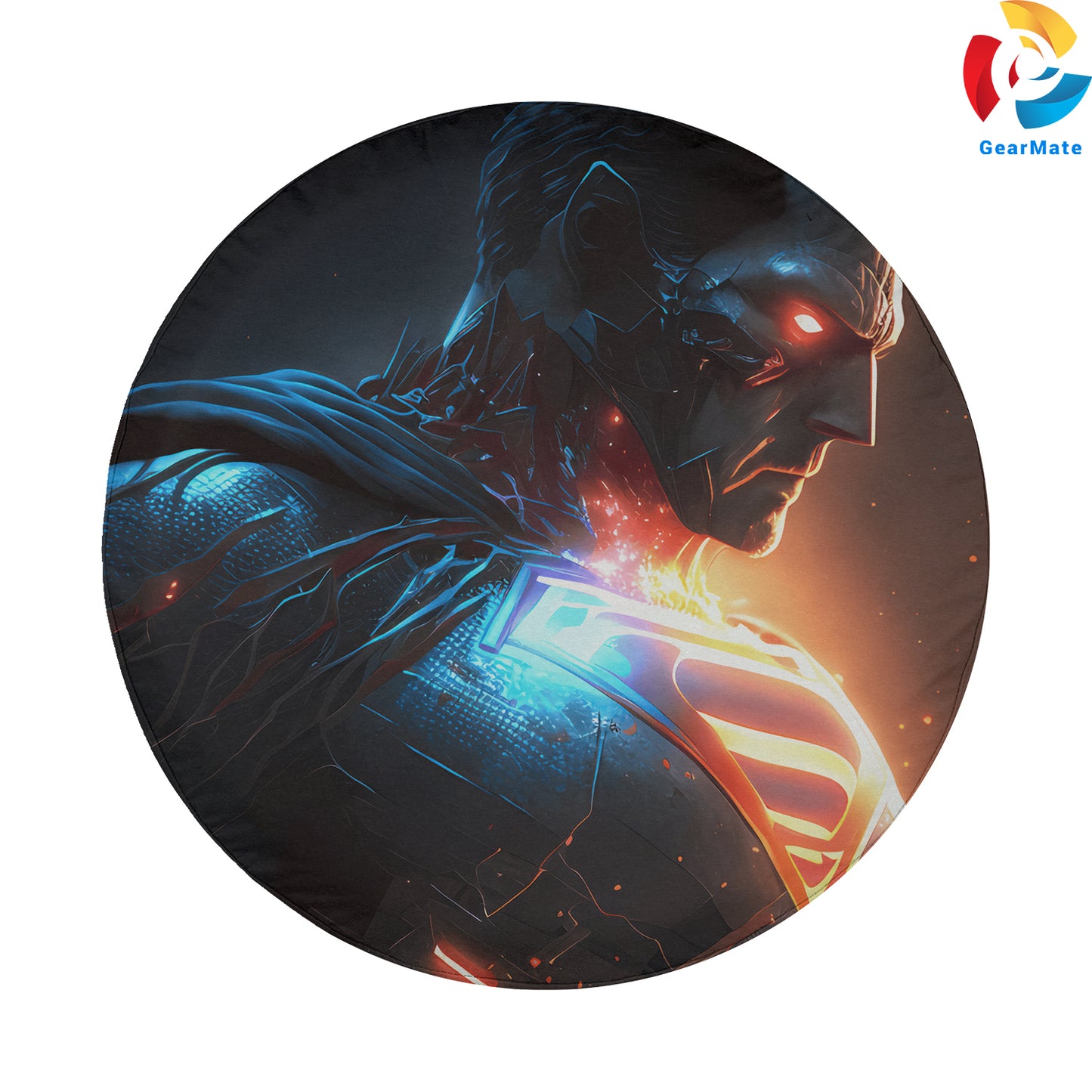 DC Superman Heroes Spare Tire Cover – Premium Waterproof UV Resistant Protector
