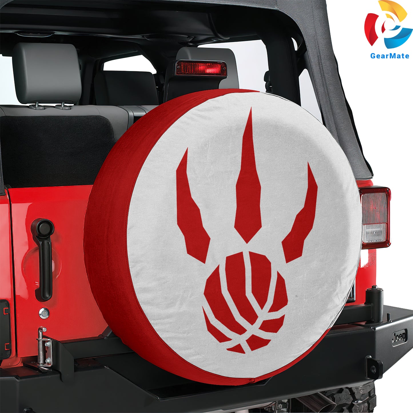 Toronto Raptors NBA Spare Tire Cover – Premium Waterproof UV-Resistant Protector
