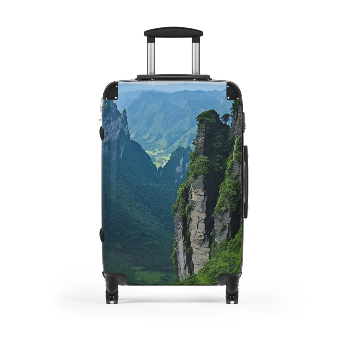 Nature Landscape Tall Cliffs Art Carry-On Suitcase - Stylish Luggage for Travelers