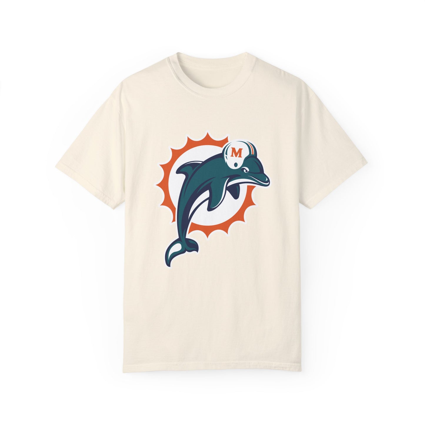 Miami Dolphins Gear Garment-Dyed T-Shirt – Premium Cotton Tee for Customization