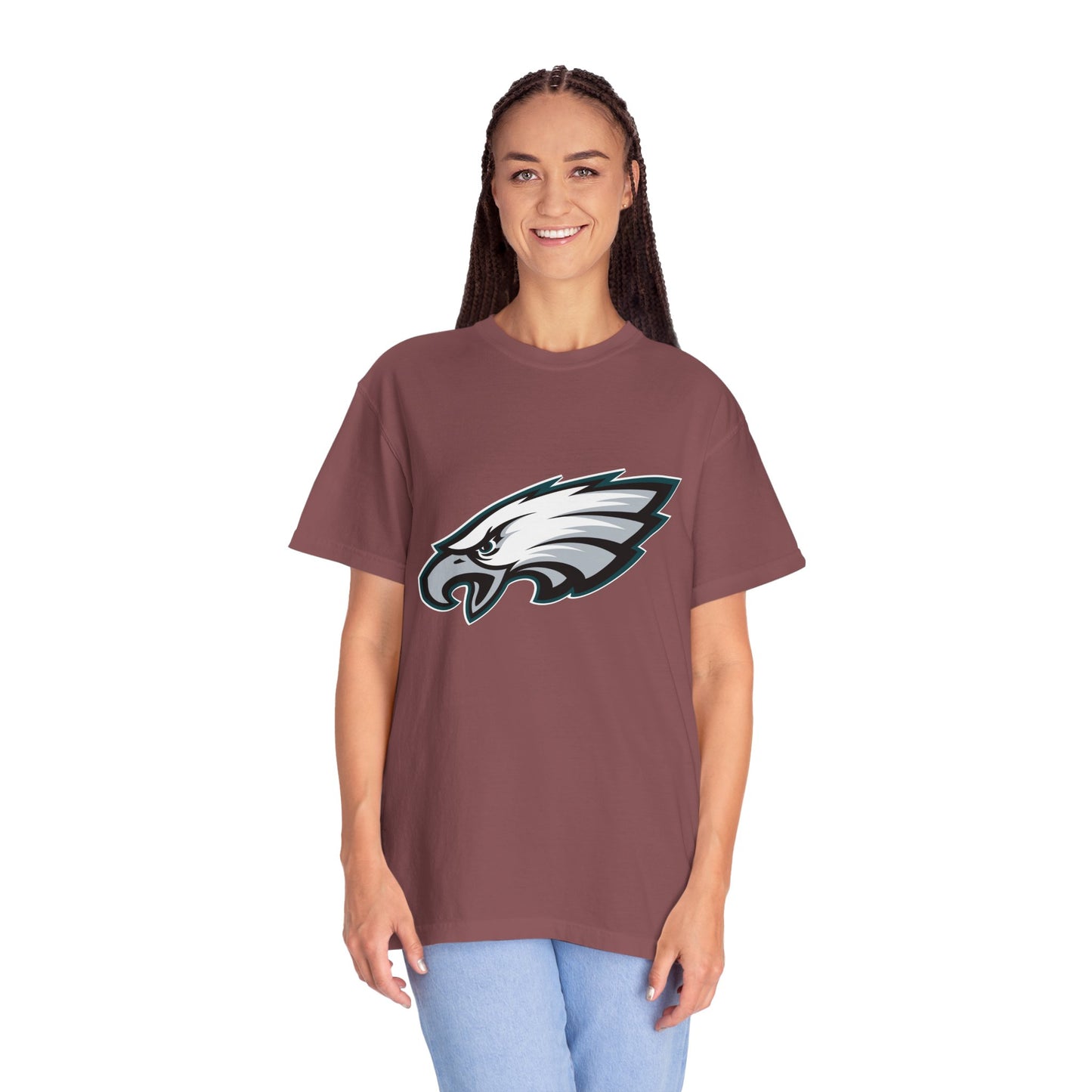 Philadelphia Eagles Pride Garment-Dyed T-Shirt – Premium Cotton Tee for Customization
