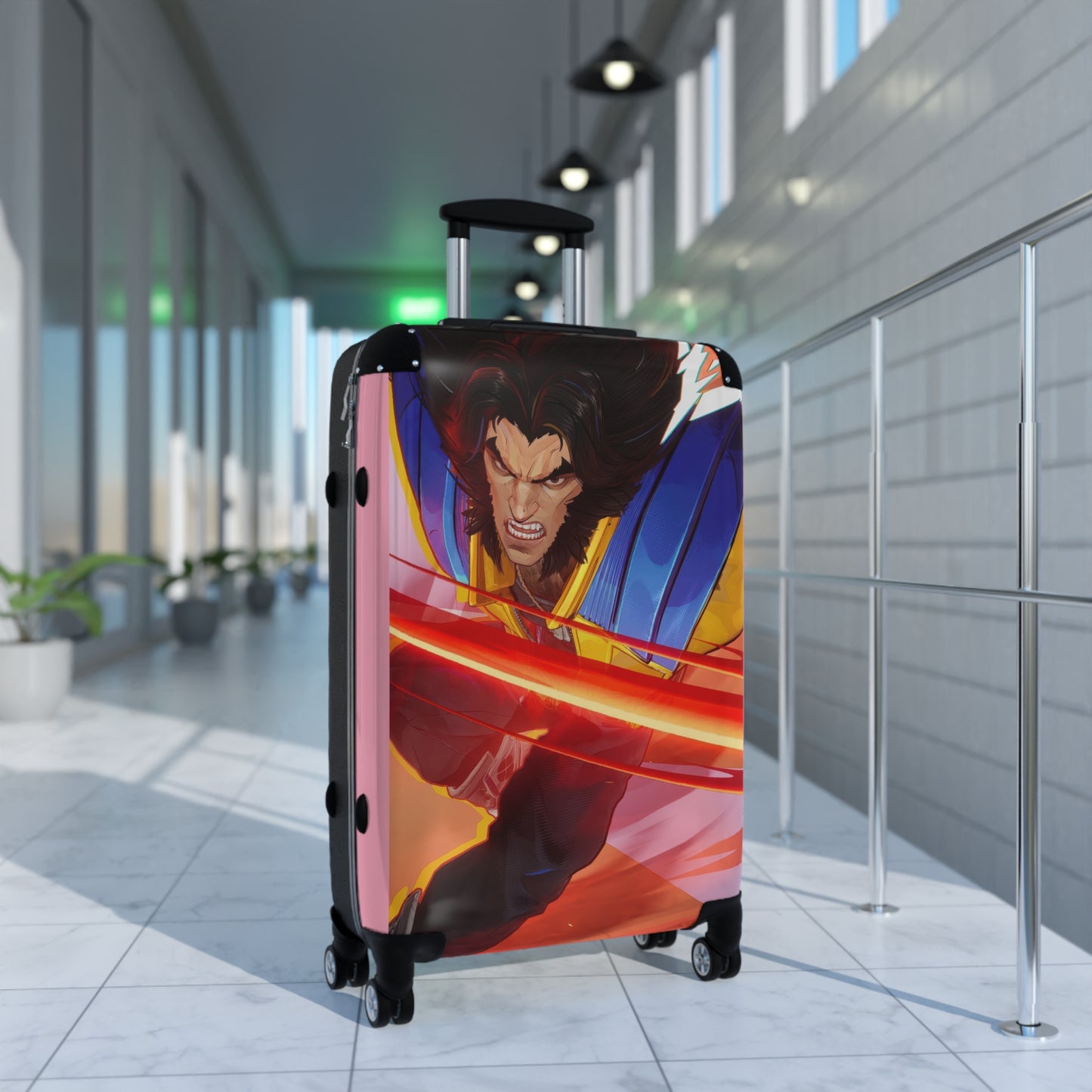 Video Games Wolverine Marvel Carry-On Suitcase - Stylish Luggage for Travelers