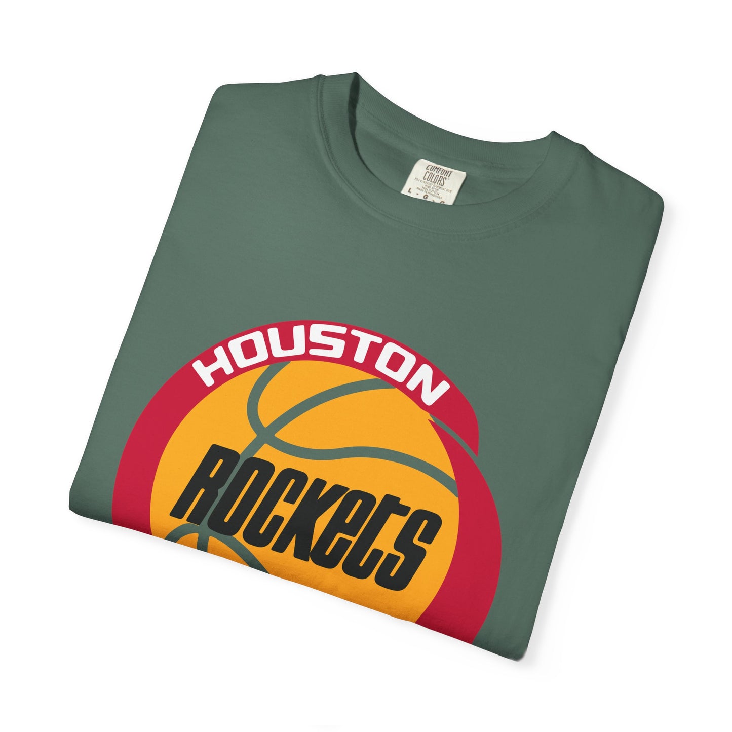 Houston Rockets Fan Garment-Dyed T-Shirt – Premium Cotton Tee for Customization