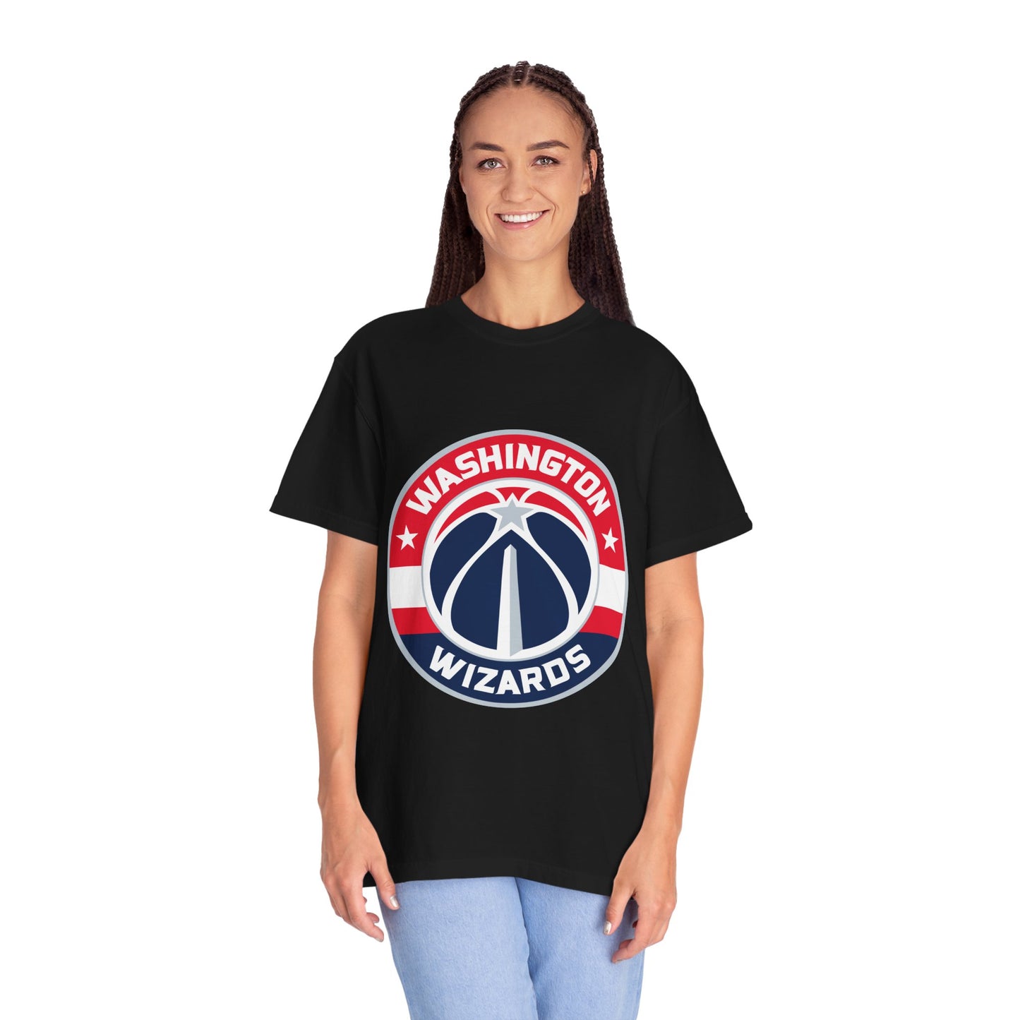 Washington Wizards Strong Garment-Dyed T-Shirt – Premium Cotton Tee for Customization