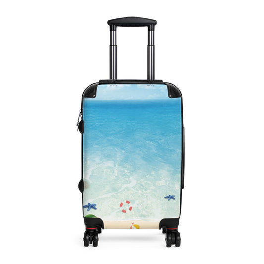 Nature Summer Vacation Tourism Art Carry-On Suitcase - Stylish Luggage for Travelers