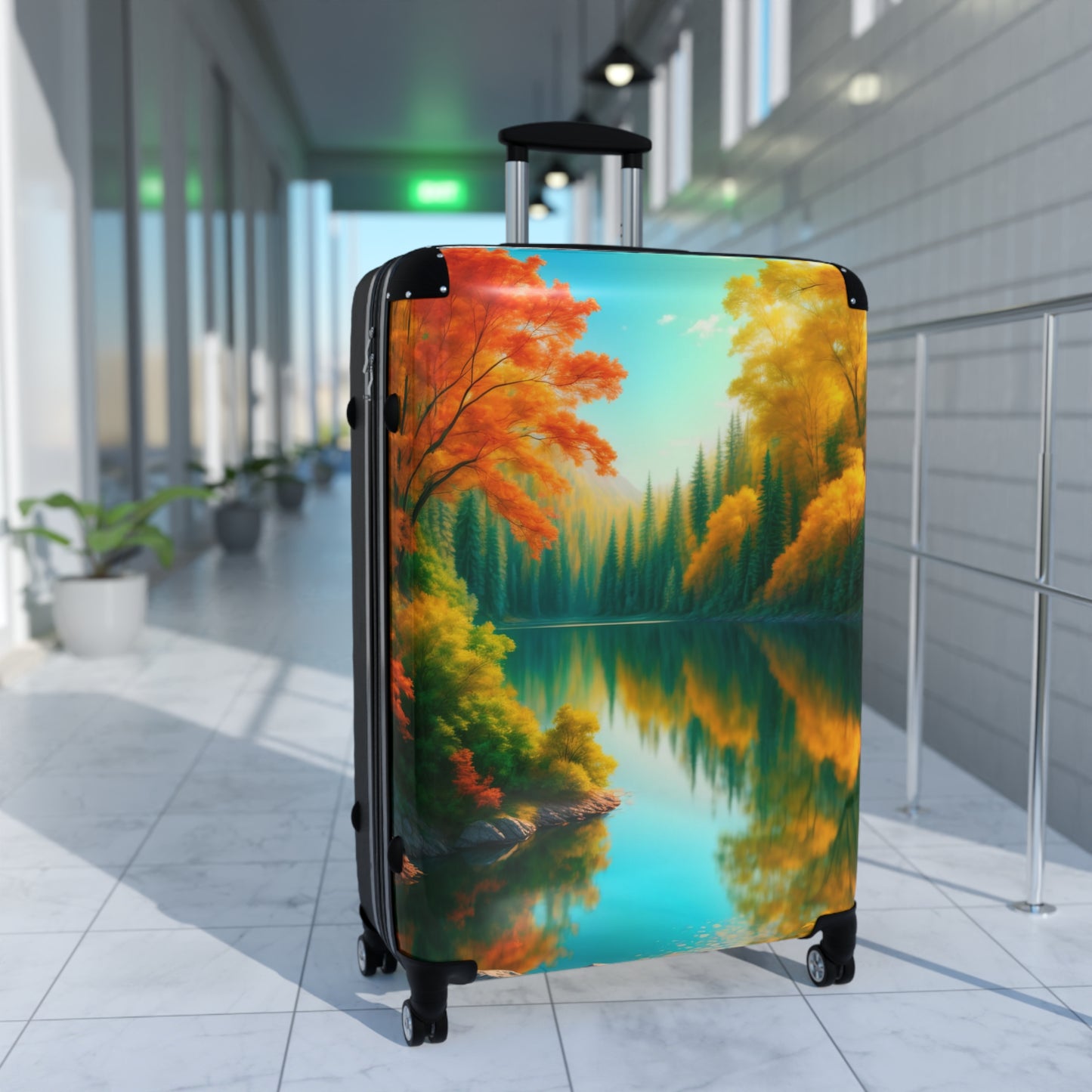 Nature Landscape Beautiful Art Carry-On Suitcase - Stylish Luggage for Travelers