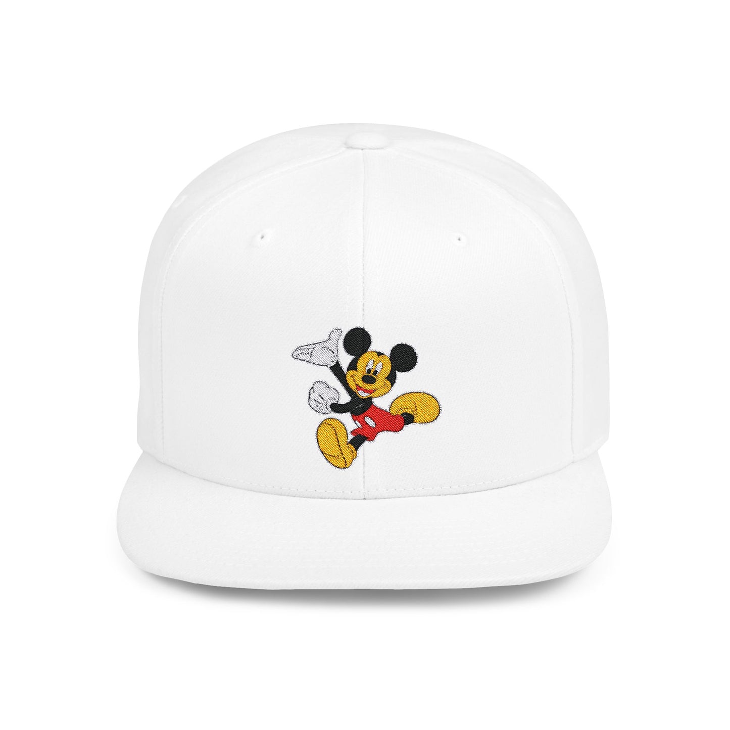Mickey Mouse Love Flat Bill Snapback – Lightweight, Custom Fit, Premium Quality