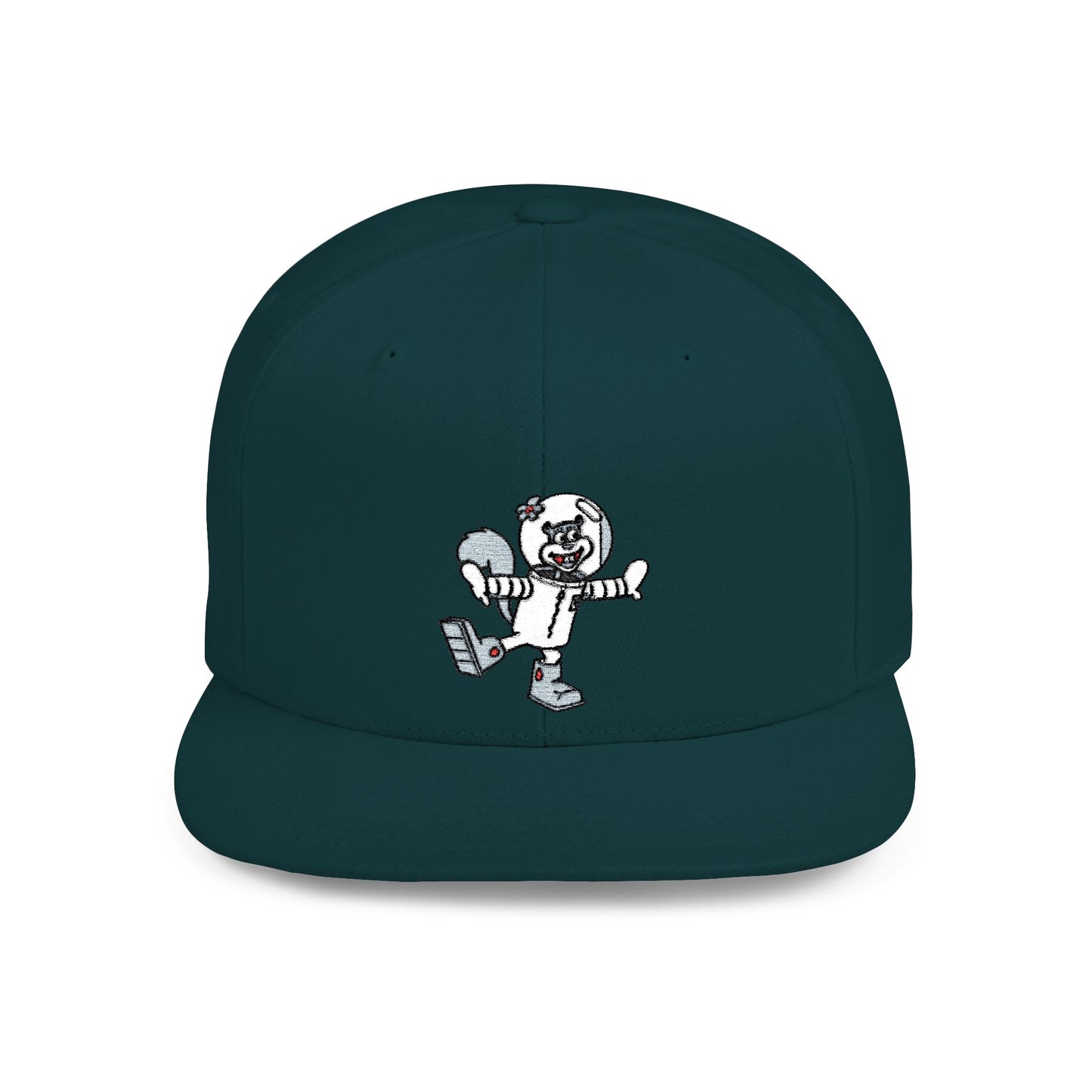 SpongeBob SquarePants Sandy Cheeks Flat Bill Snapback – Lightweight, Custom Fit, Premium Quality