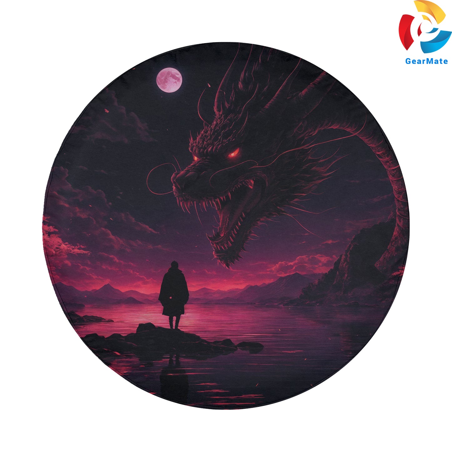 Fantasy Dragon Spare Tire Cover – Premium Waterproof UV Resistant Protector