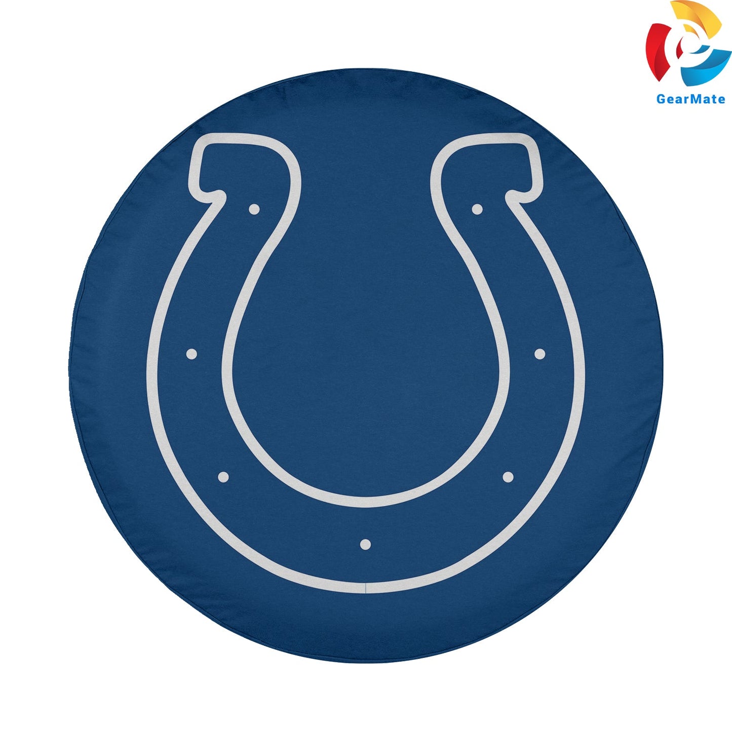 Indianapolis Colts NFL Gear Spare Tire Cover – Premium Waterproof UV-Resistant Protector