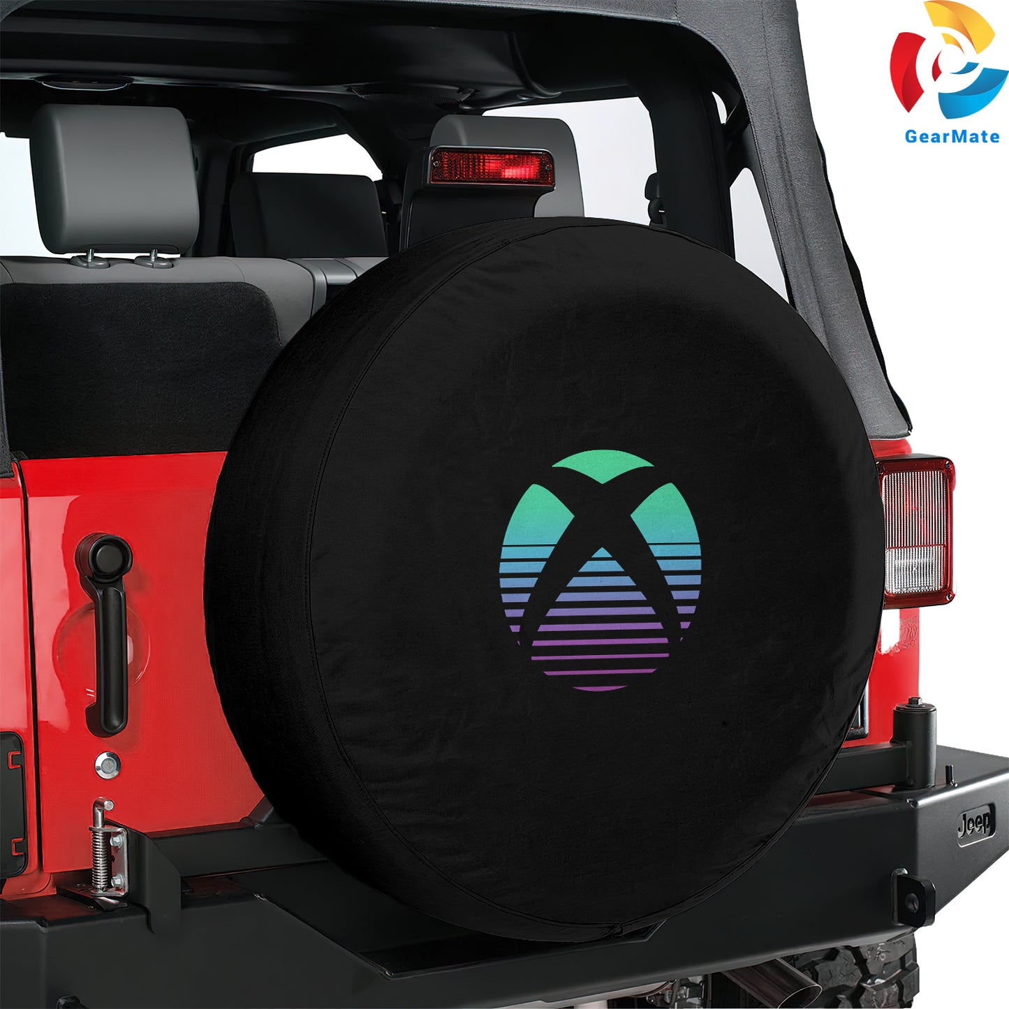 Xbox Logo Spare Tire Cover – Premium Waterproof UV Resistant Protector