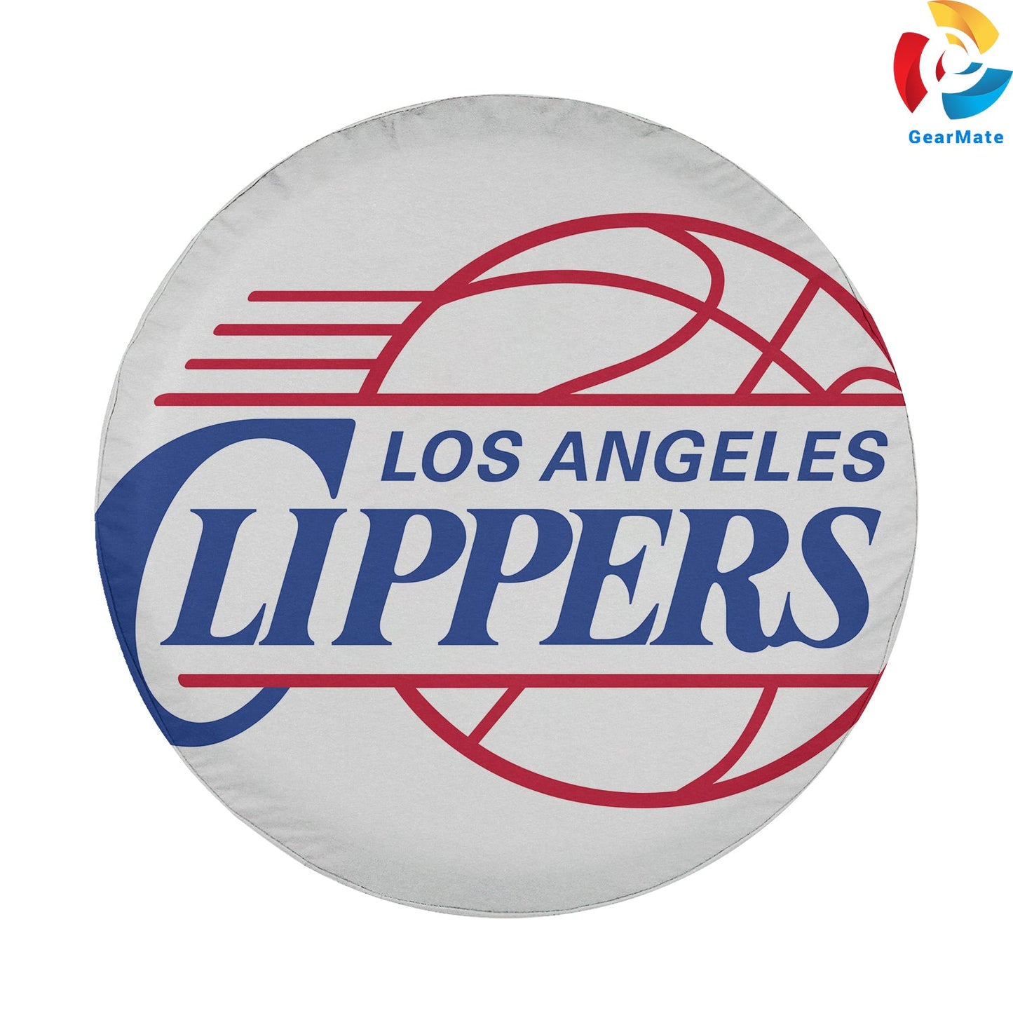 LA Clippers Nation Spare Tire Cover – Premium Waterproof UV-Resistant Protector