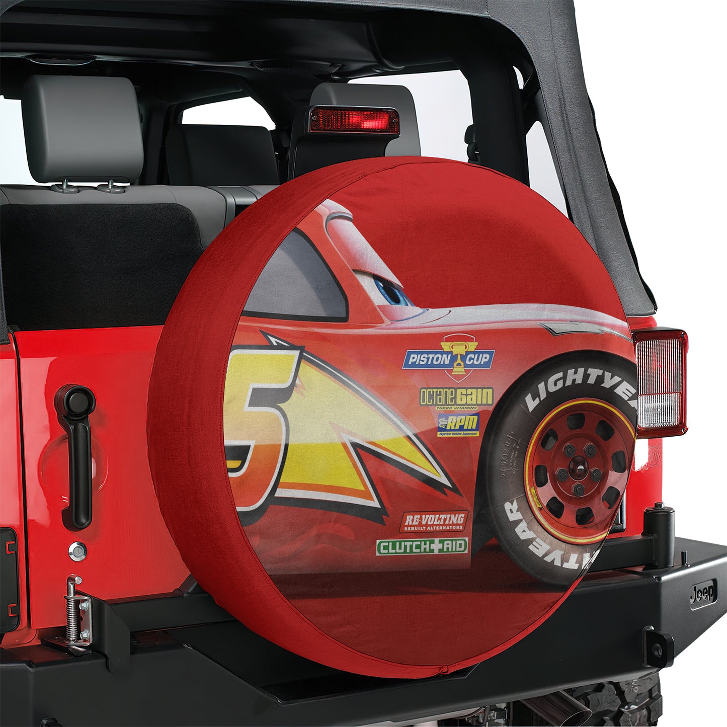 Pixar Cars Disney Spare Tire Cover – Premium Waterproof UV Resistant Protector