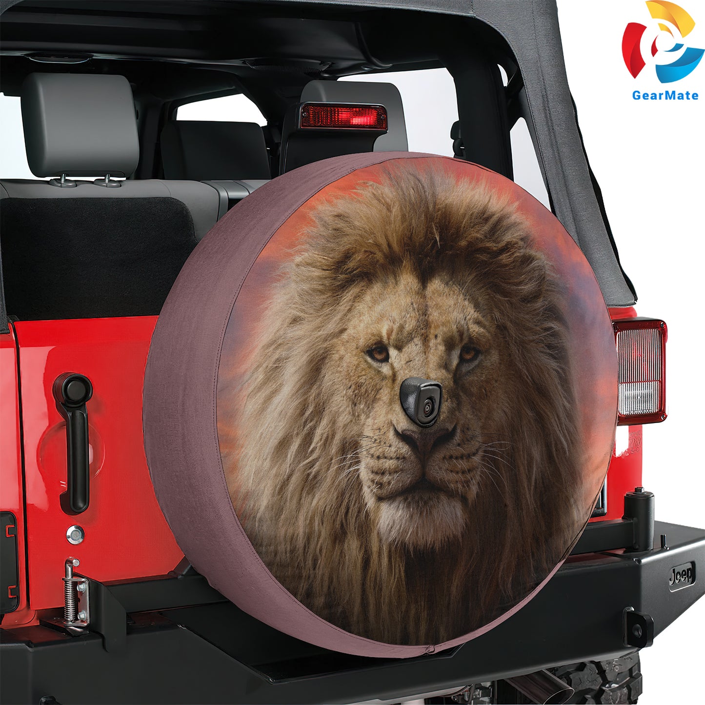 Mufasa Lion King Spare Tire Cover – Premium Waterproof UV Resistant Protector